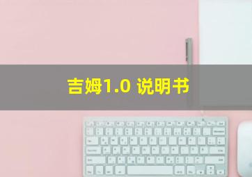 吉姆1.0 说明书